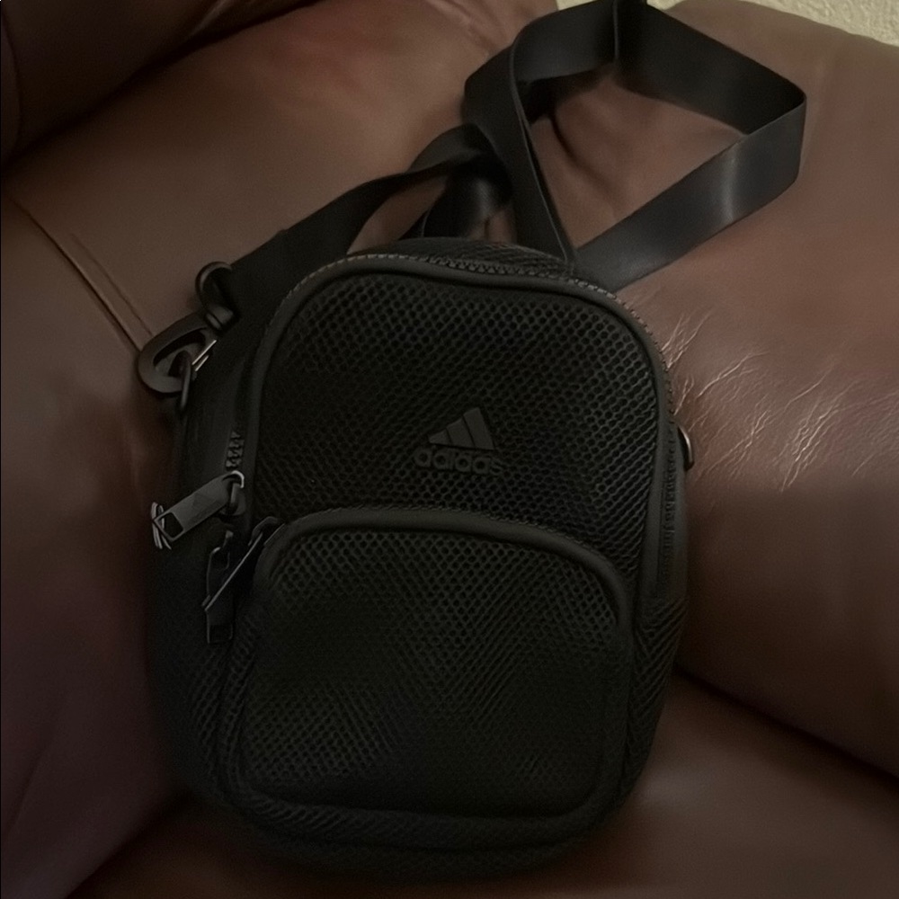 Adidas Black Crossbody Bag/ Backpack